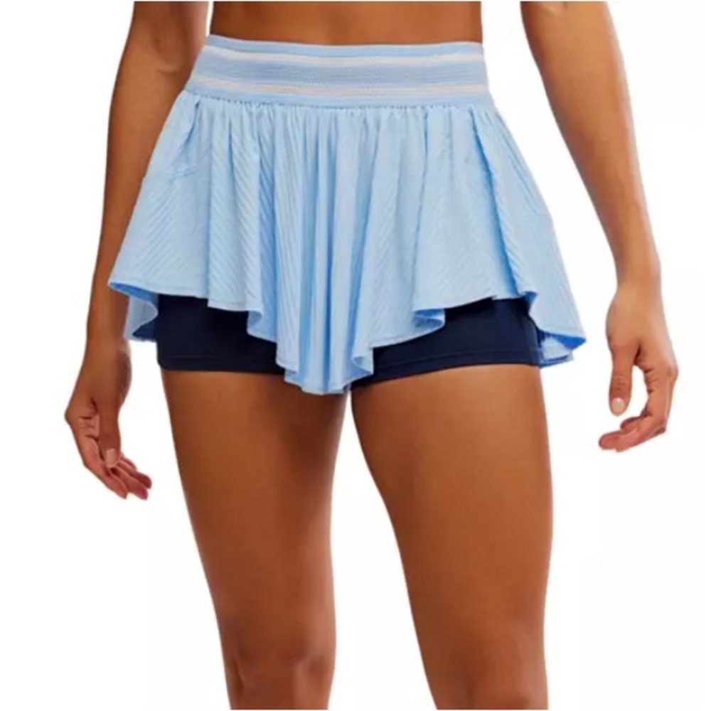 FP Movement by Free People New Tags Medium Light Blue Women's Shorts - Picture 2 of 12